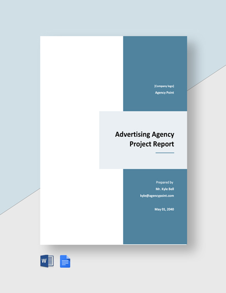 43+ Project Report Word Templates - Free Downloads | Template.net