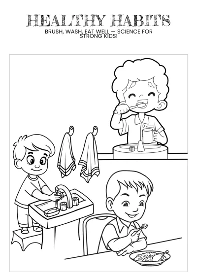 Free Science Coloring Book for Grade 1 Template to Edit Online