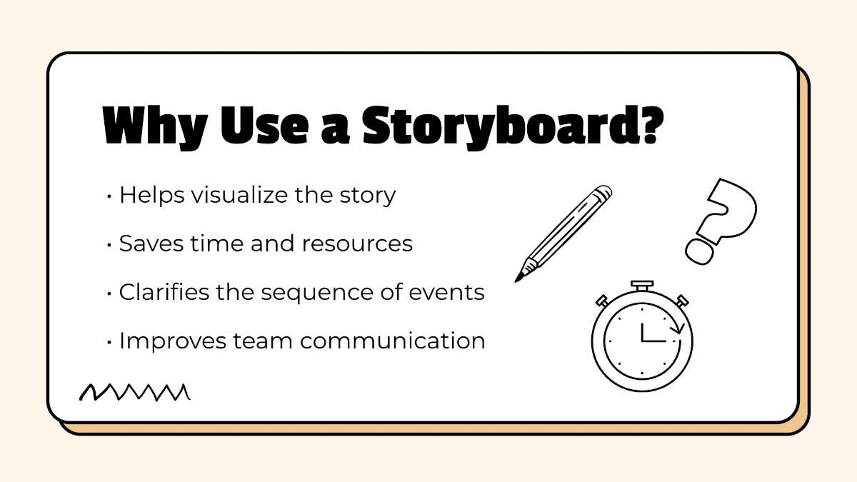 Free Storyboard Presentation Template to Edit Online