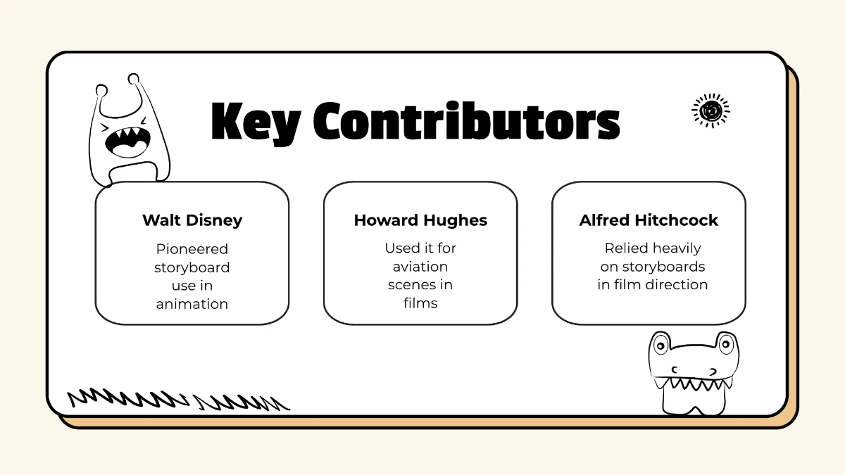 Free Storyboard Presentation Template to Edit Online