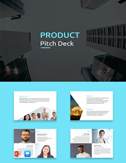 Product Pitch Deck Template Apple Keynote PowerPoint Template net