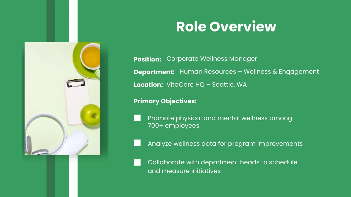 Free Daily Timeline Presentation Template to Edit Online