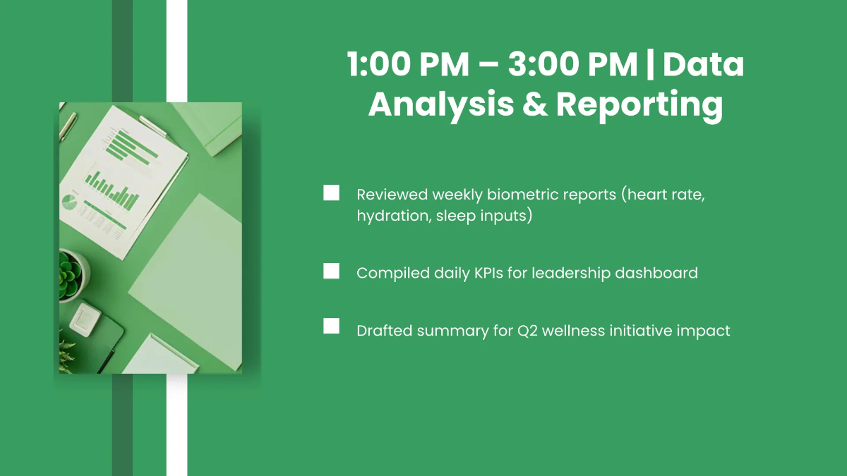 Free Daily Timeline Presentation Template to Edit Online