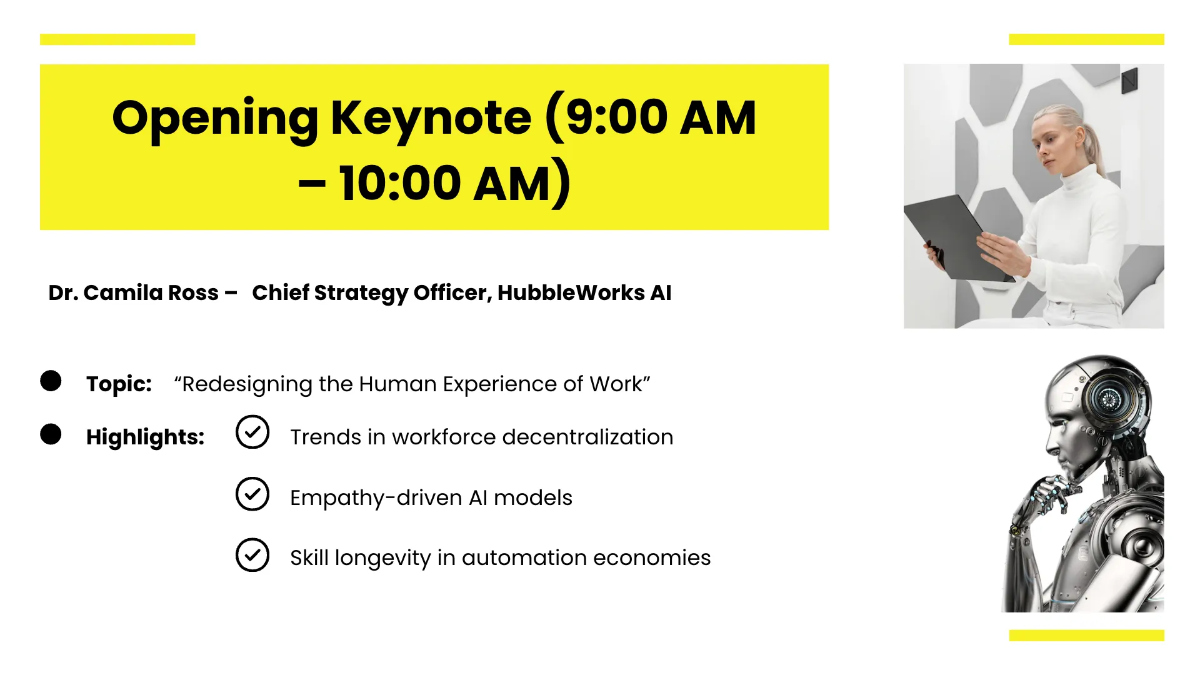 Free Event Timeline Presentation Template to Edit Online