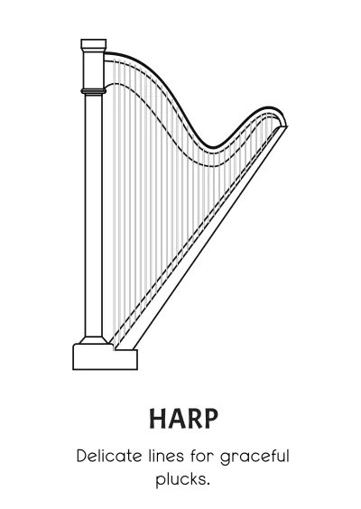 Free Music Instruments Coloring Book Template to Edit Online