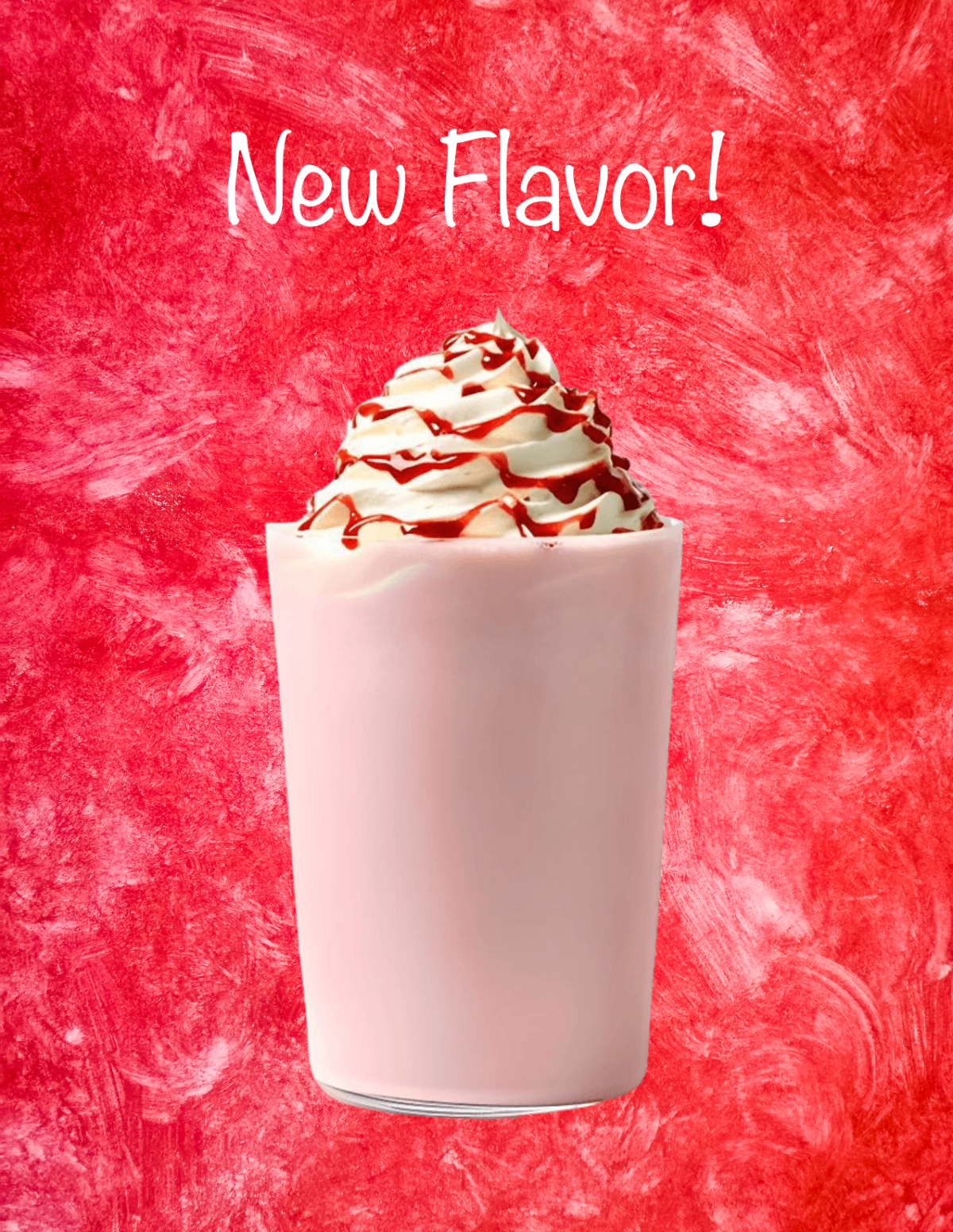 Red Color Photo Template