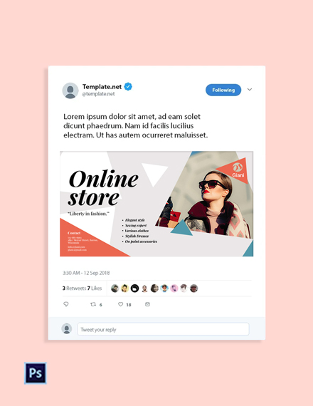 Online Store Whatsapp Post Template - Download in PSD | Template.net