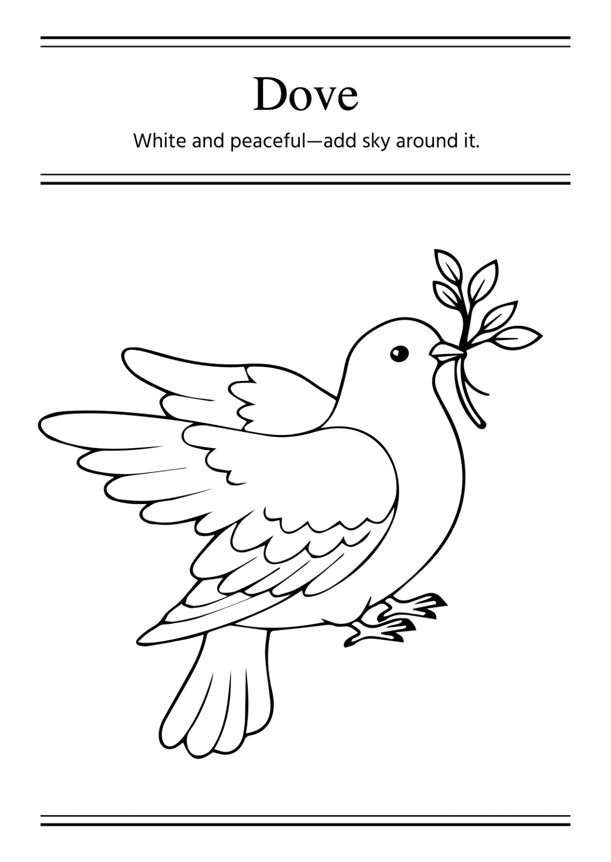 Free Religious Coloring Book Template to Edit Online