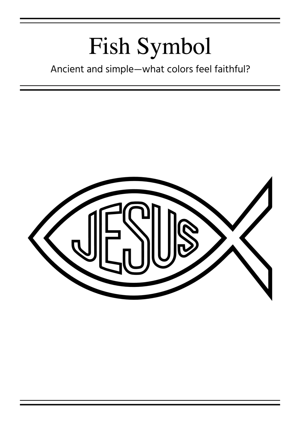 Free Religious Coloring Book Template to Edit Online