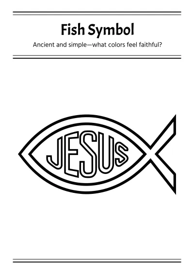 Free Religious Coloring Book Template to Edit Online