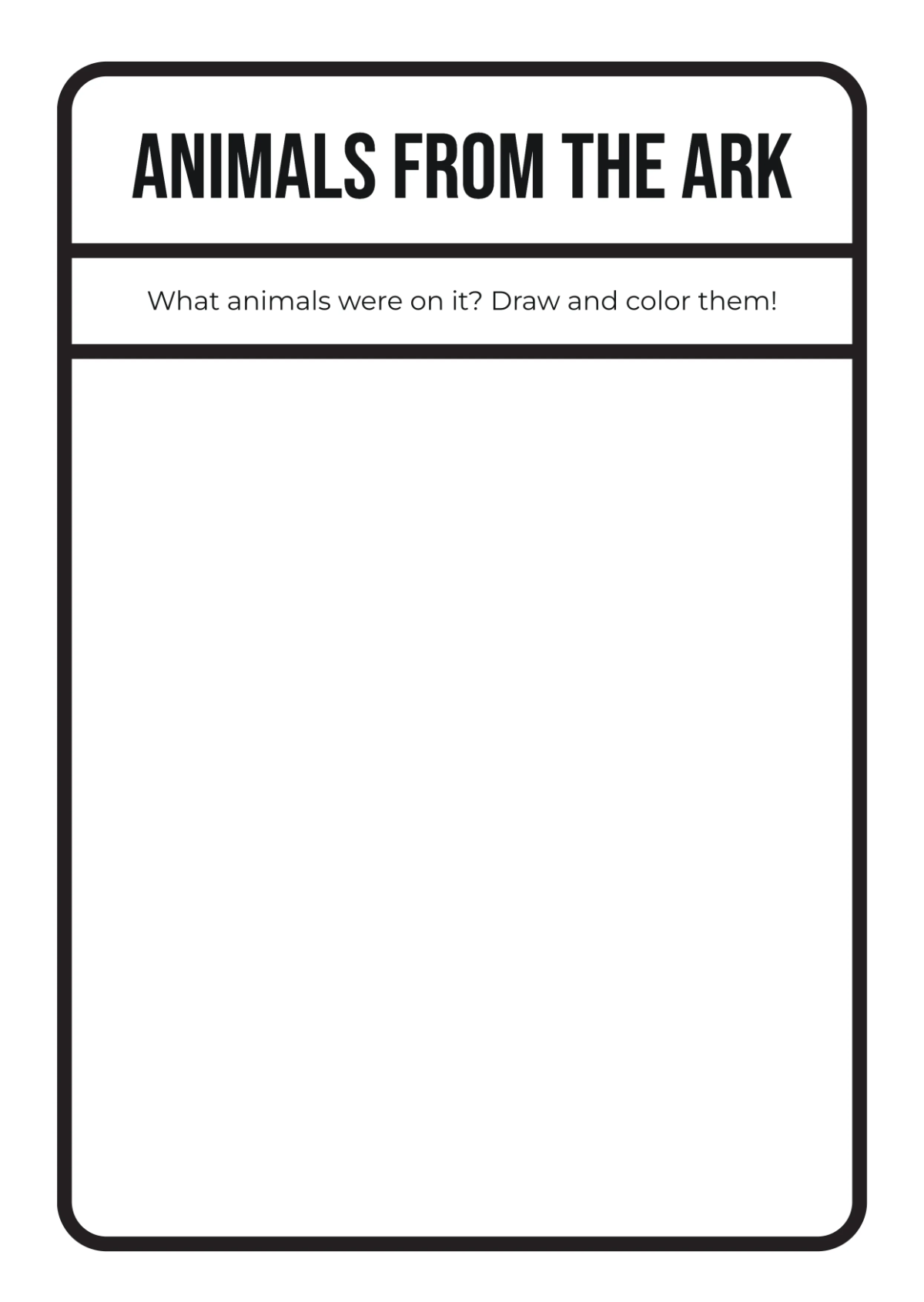 Free Blank Christian Coloring Book Template to Edit Online