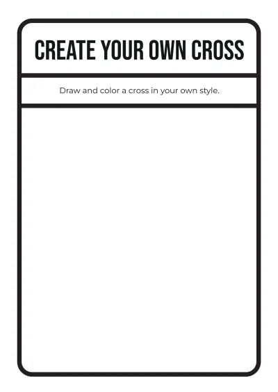 Free Blank Christian Coloring Book Template to Edit Online