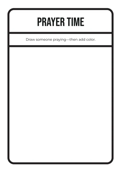 Free Blank Christian Coloring Book Template to Edit Online