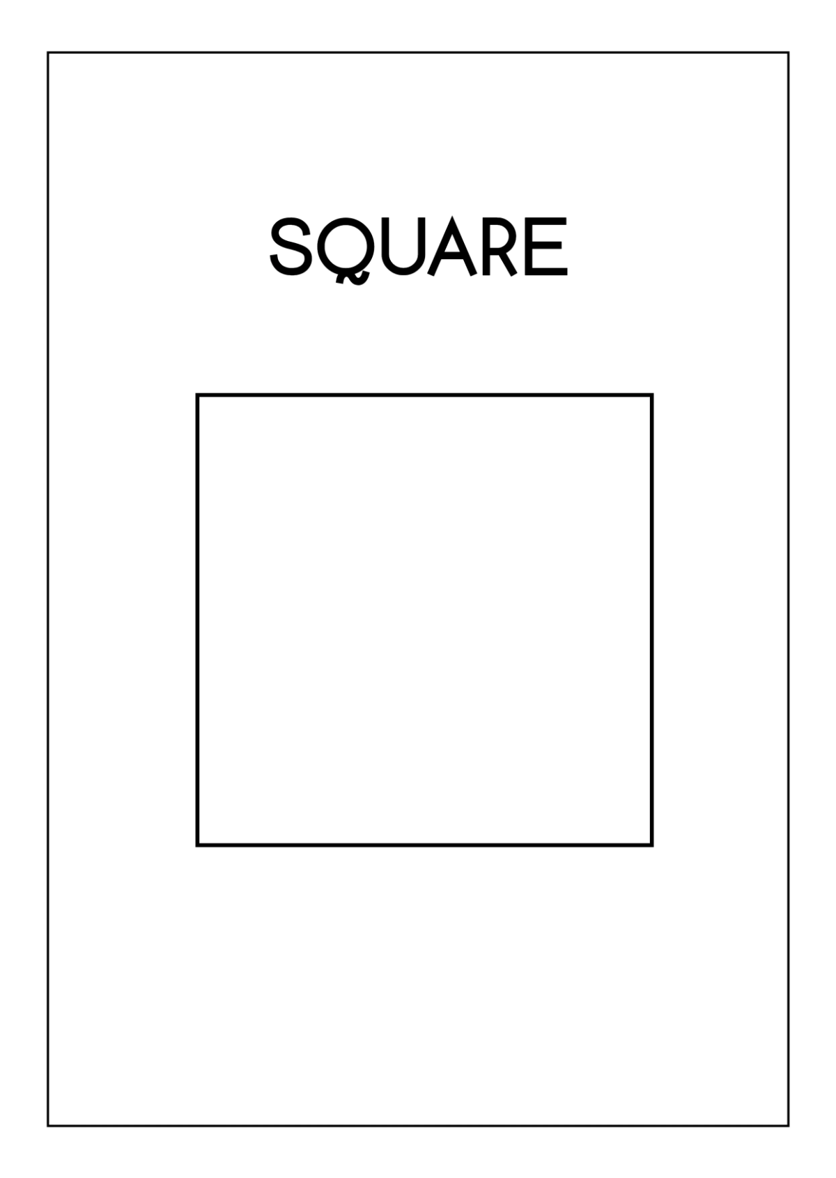 Free Shapes Coloring Book for Kindergarten Design Template to Edit Online