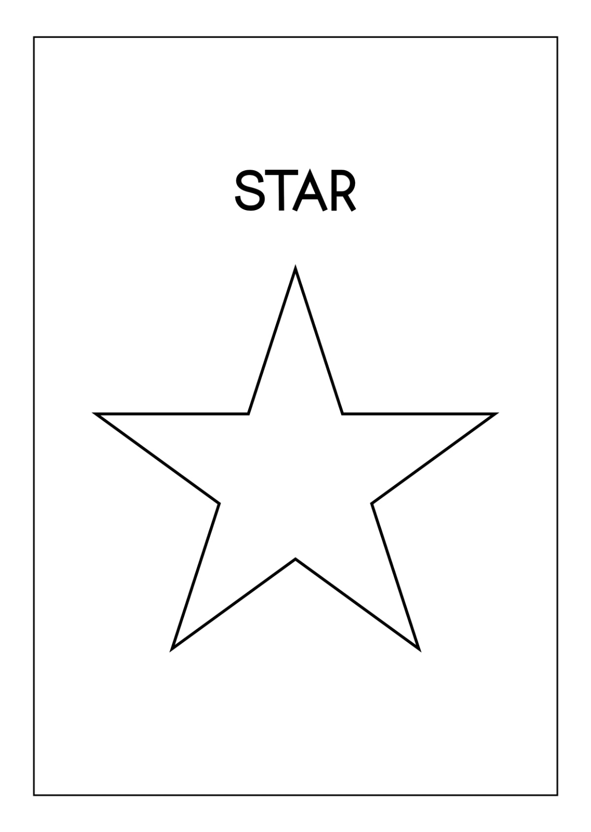 Free Shapes Coloring Book for Kindergarten Design Template to Edit Online