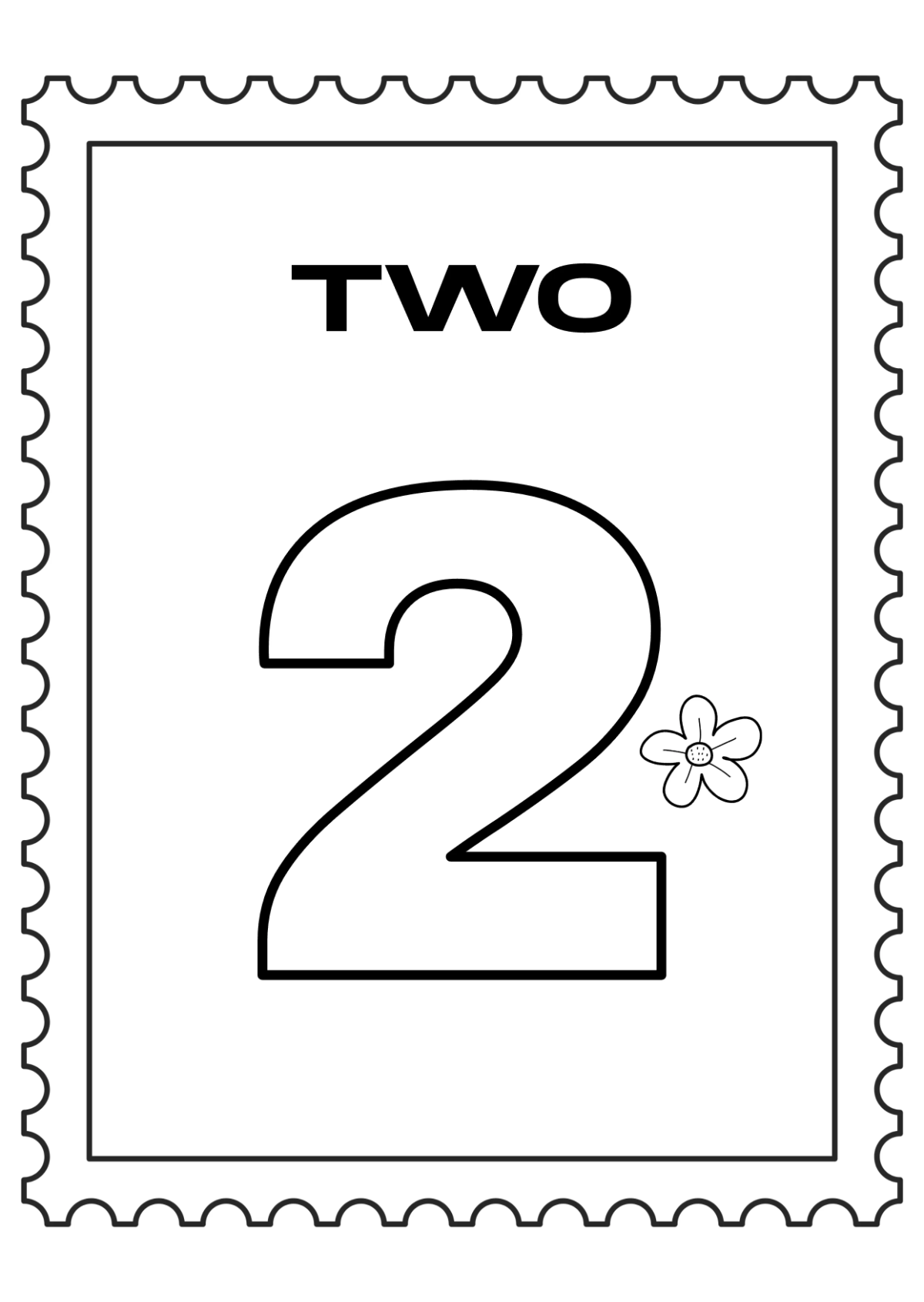 Free Numbers Coloring Book Template to Edit Online