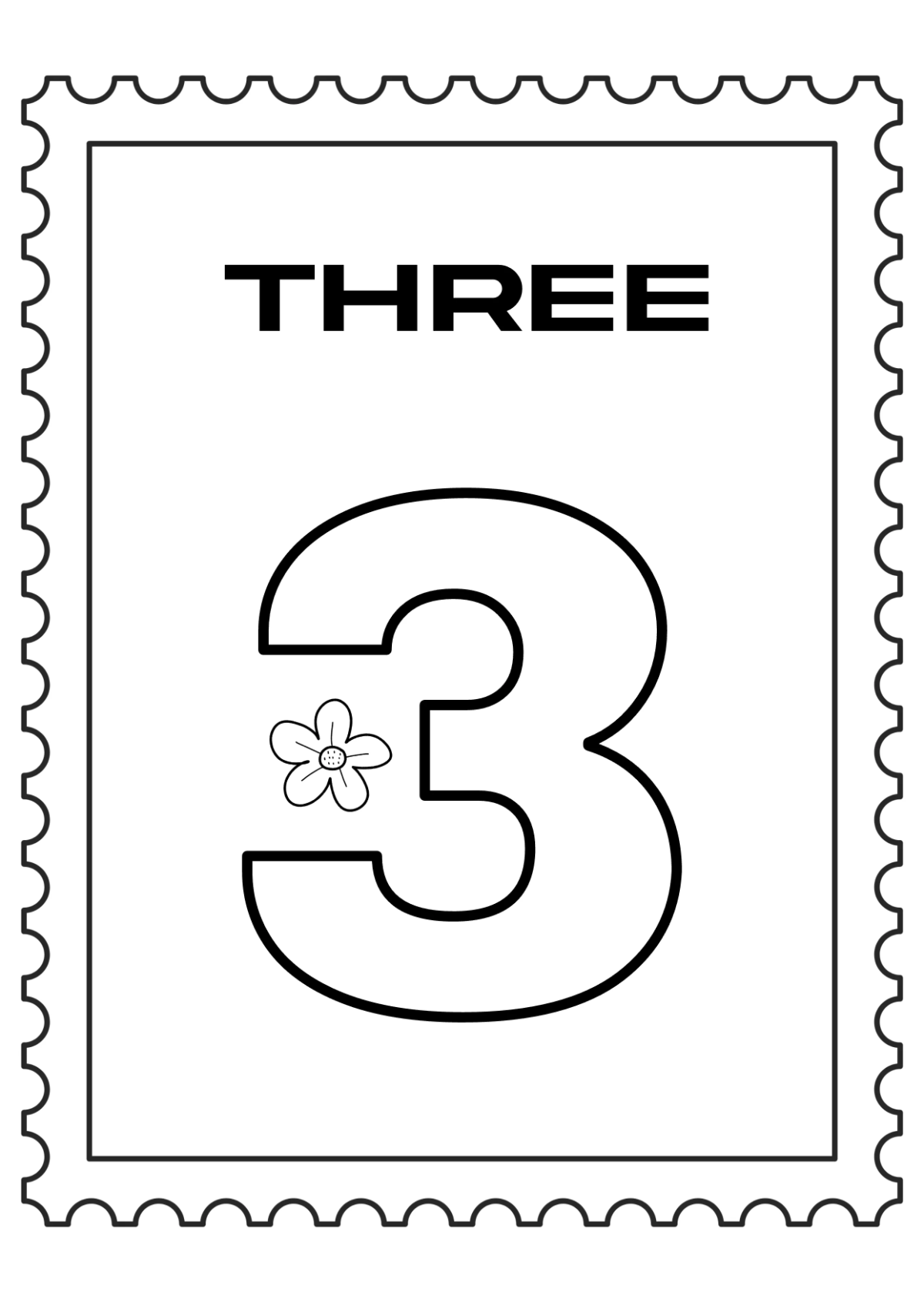 Free Numbers Coloring Book Template to Edit Online