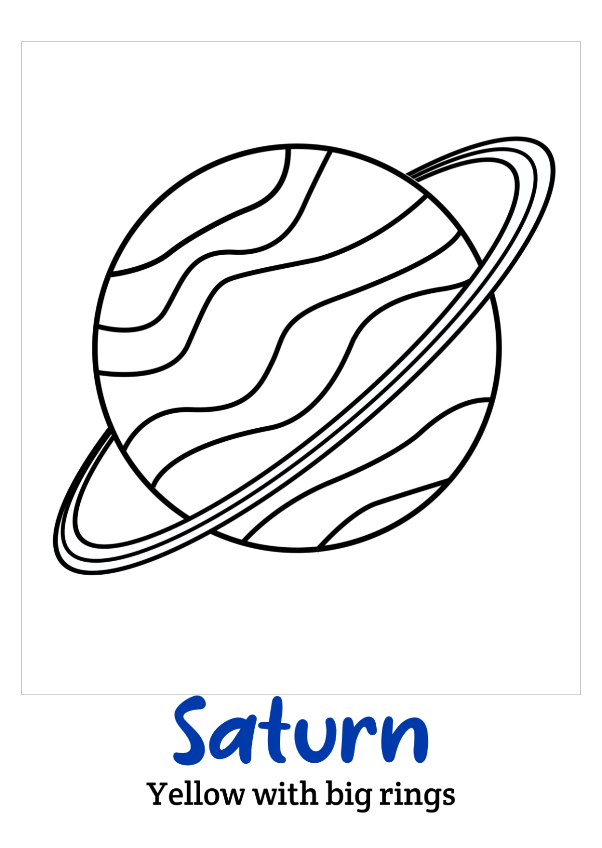 Free Planets Coloring Book Template to Edit Online