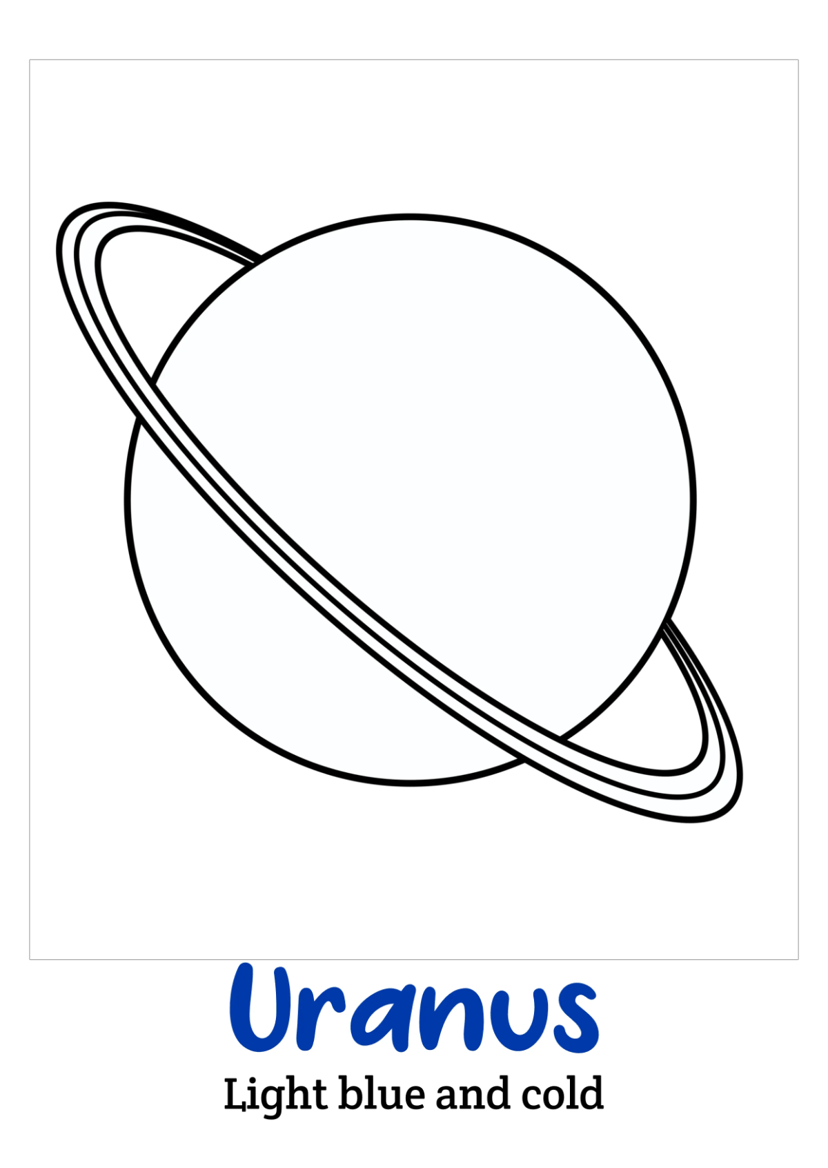 Free Planets Coloring Book Template to Edit Online