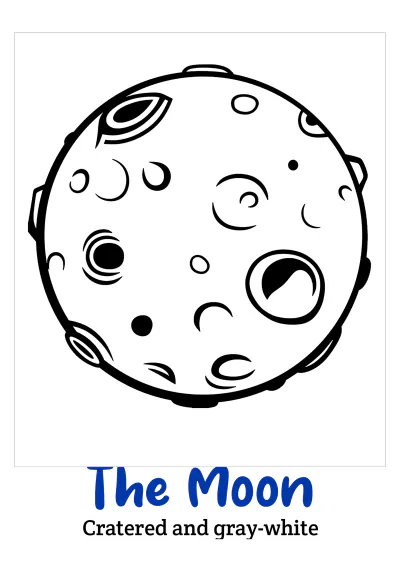 Free Planets Coloring Book Template to Edit Online