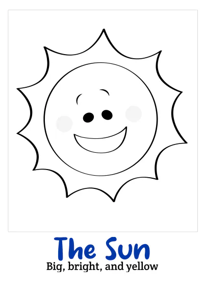 Free Planets Coloring Book Template to Edit Online
