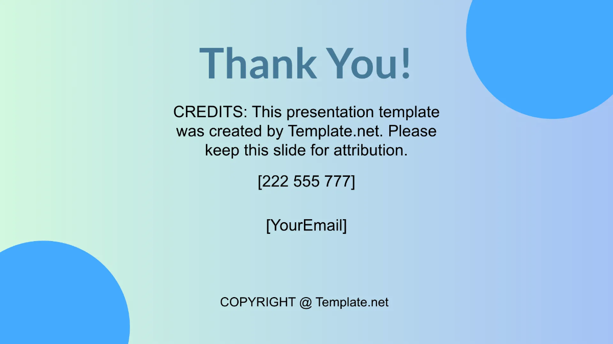 Free Monthly Timeline Presentation Template to Edit Online