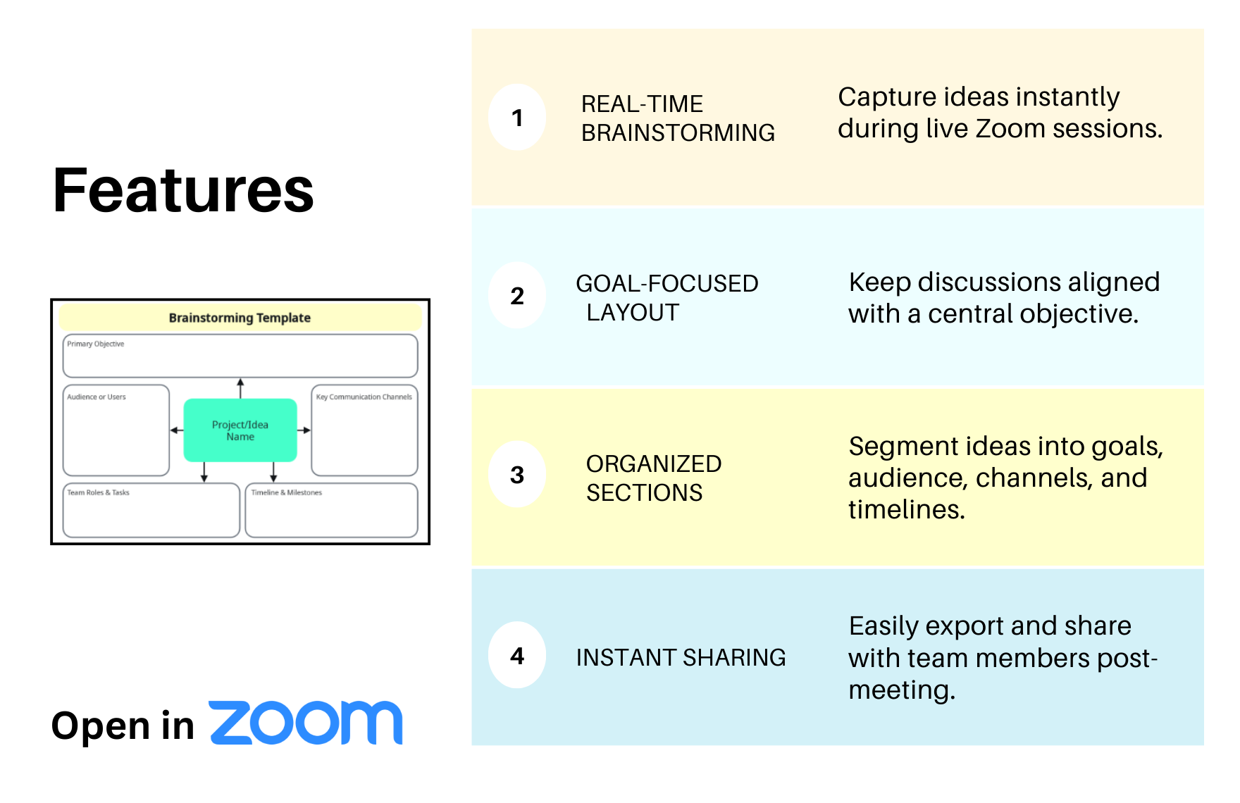 Free Brainstorming Template