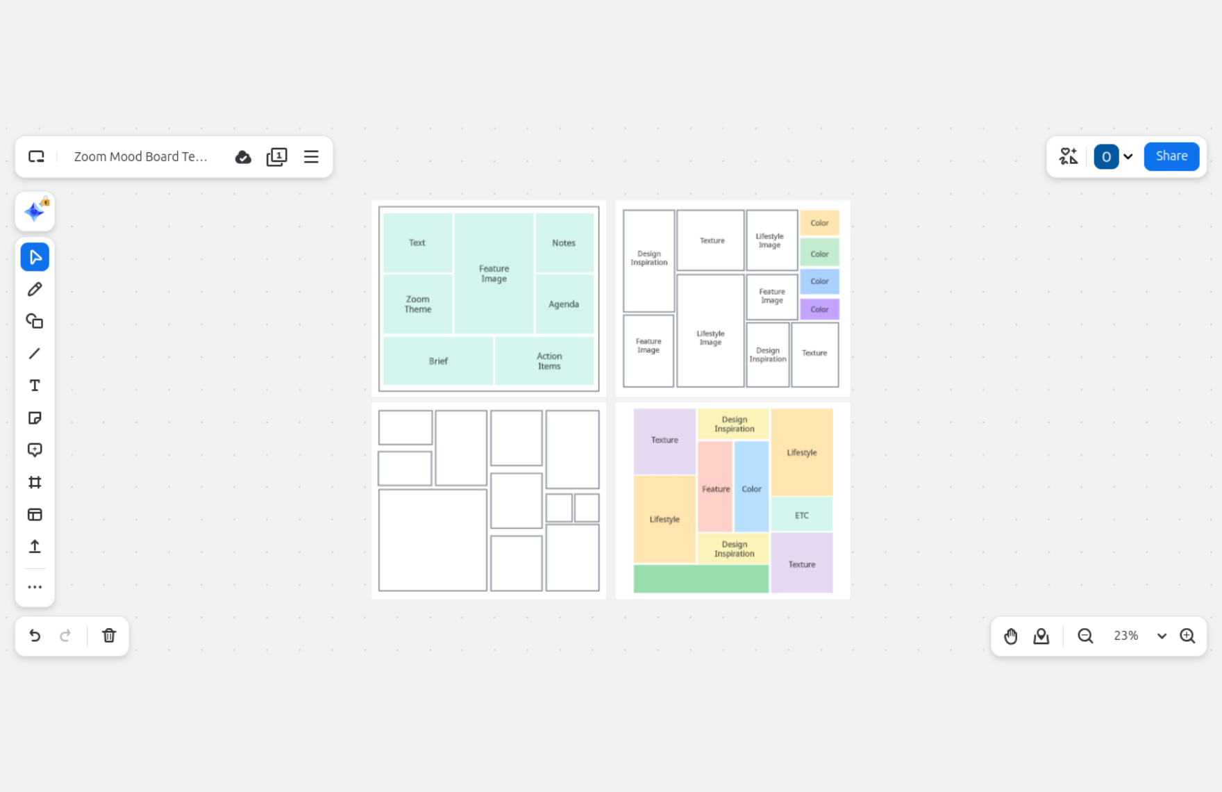 Free Mood Board Template