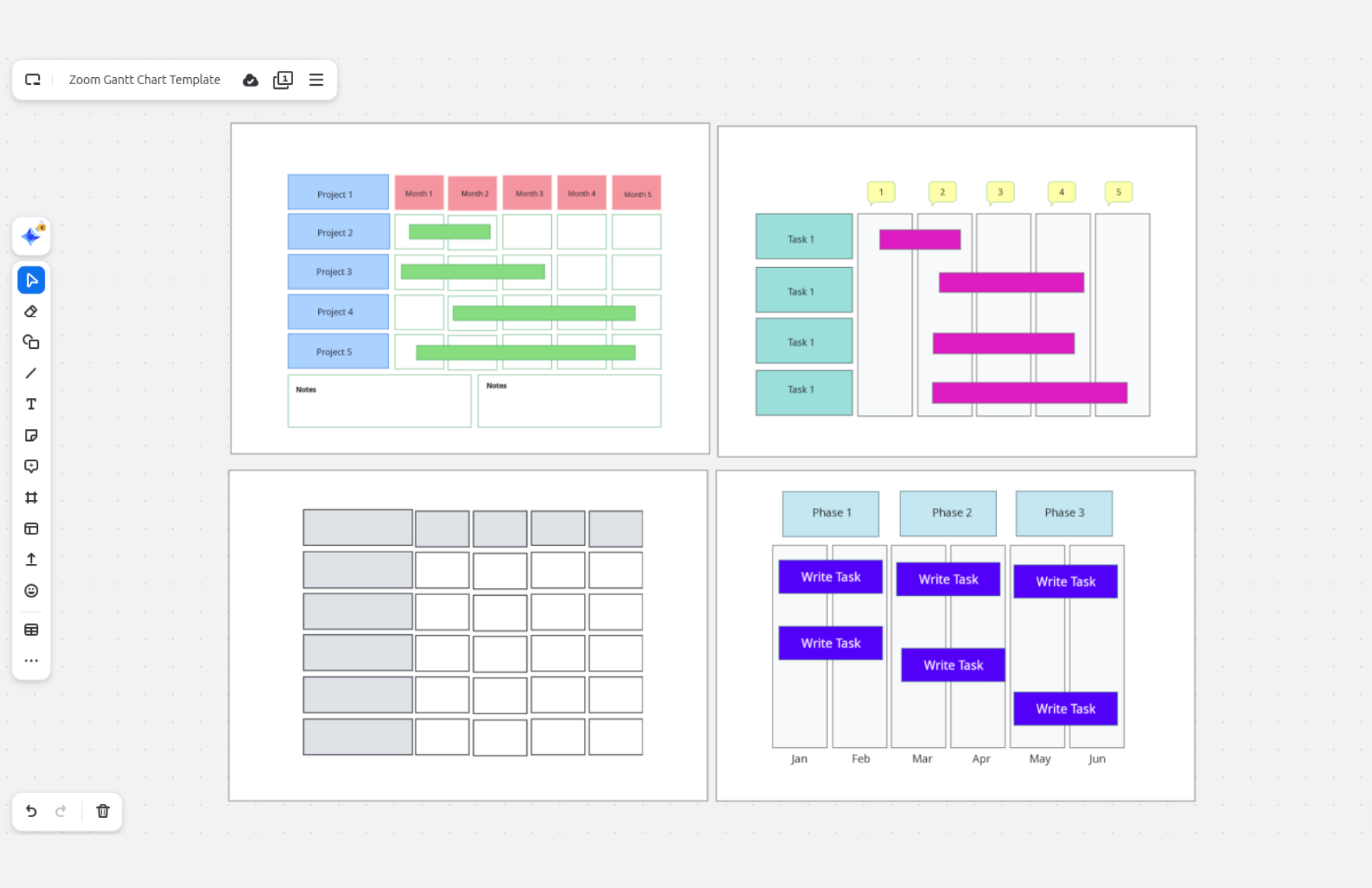 Free Gantt Chart Template