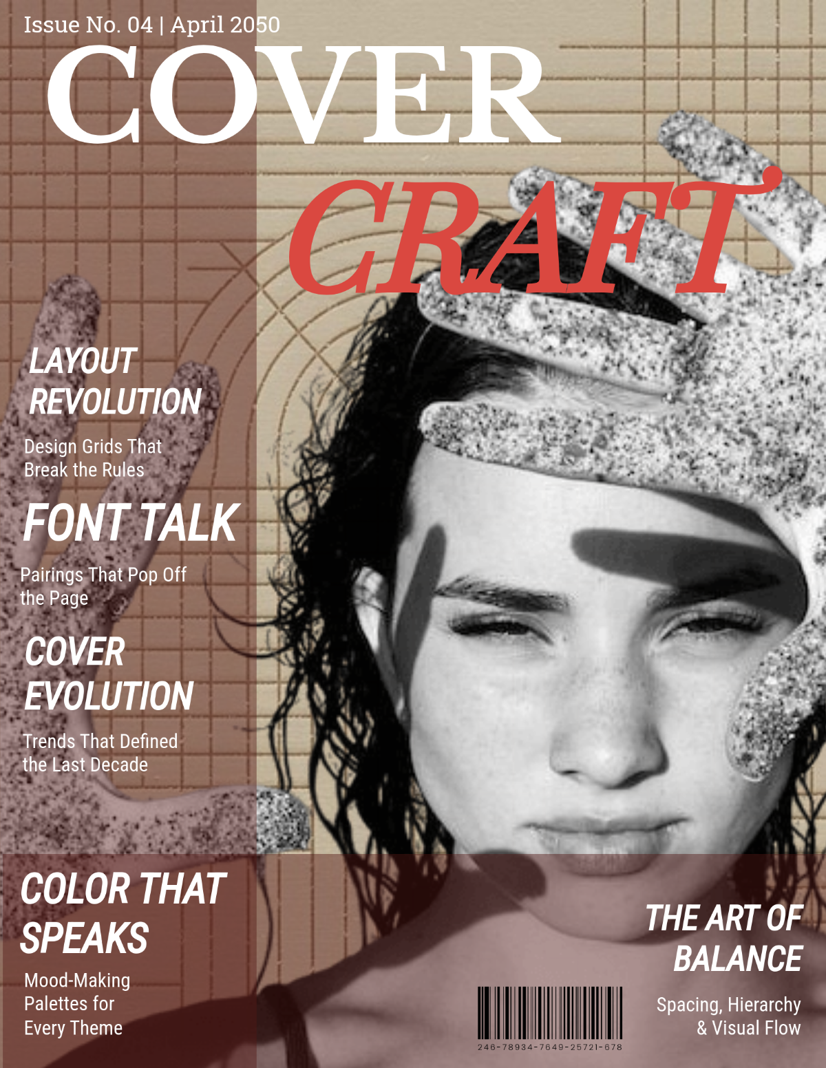 Free Magazine Cover Design Inspiration Template to Edit Online