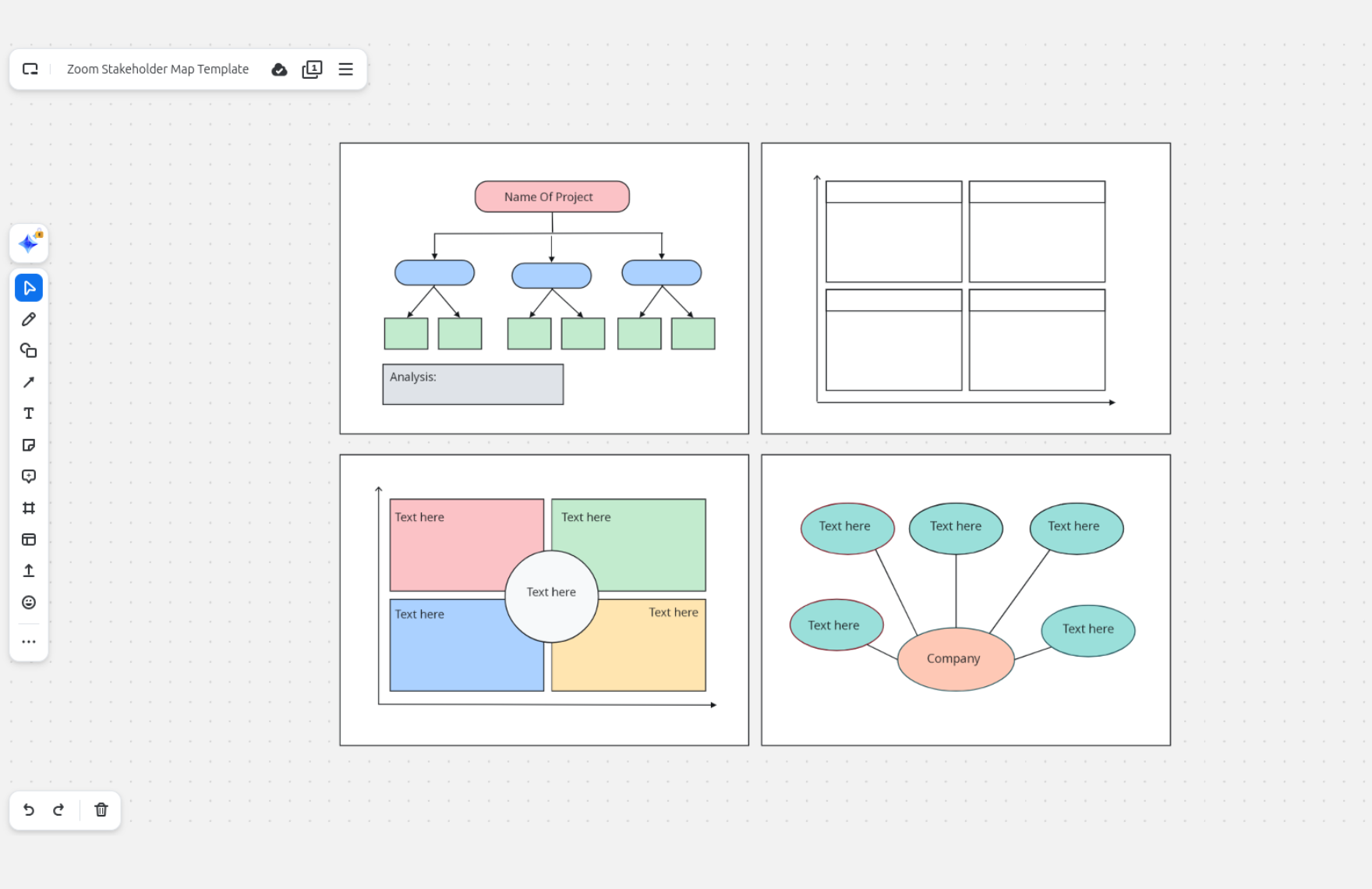 Free Stakeholder Map Template