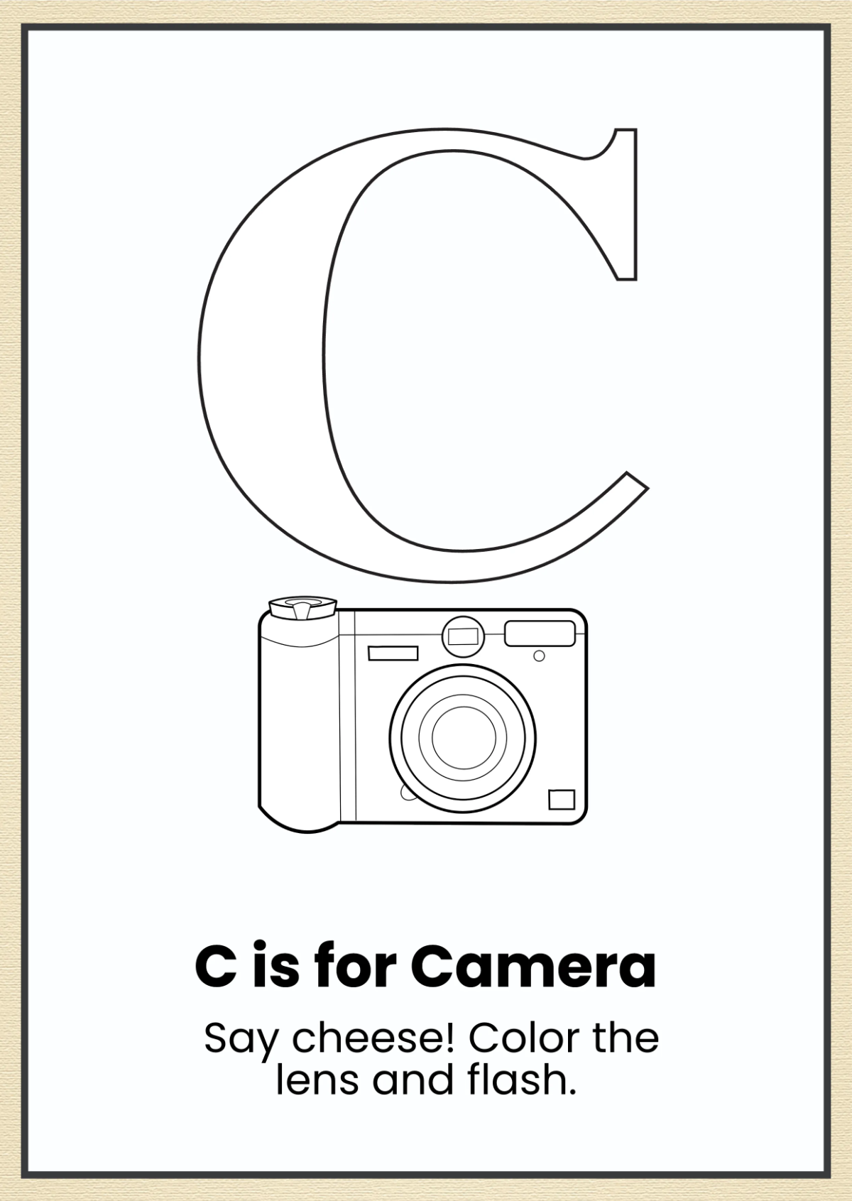 Free Modern Alphabet Coloring Book Template to Edit Online