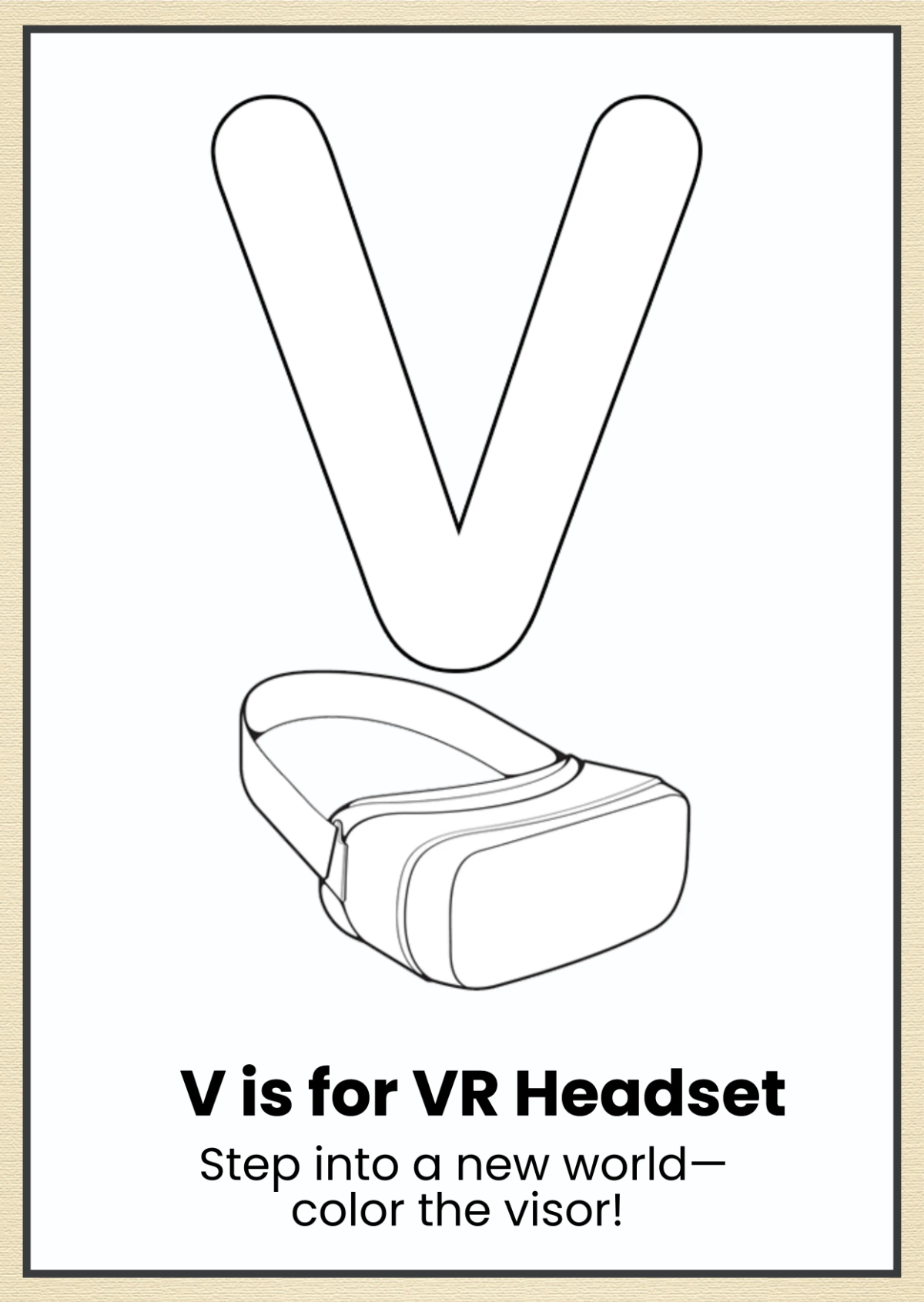 Free Modern Alphabet Coloring Book Template to Edit Online