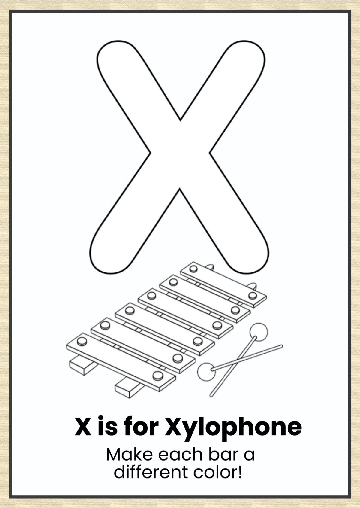 Free Modern Alphabet Coloring Book Template to Edit Online