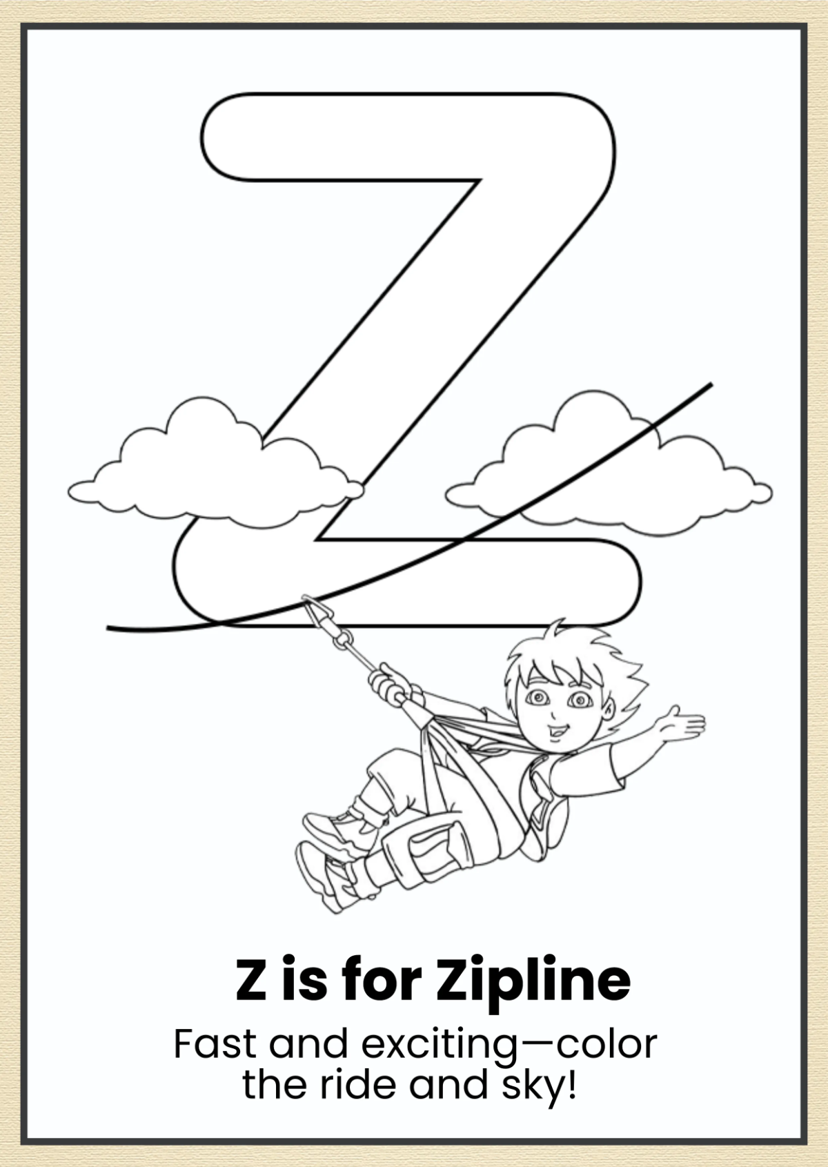 Free Modern Alphabet Coloring Book Template to Edit Online