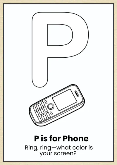 Free Modern Alphabet Coloring Book Template to Edit Online