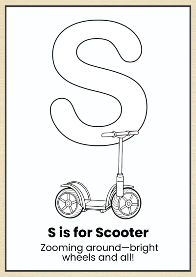 Free Modern Alphabet Coloring Book Template to Edit Online