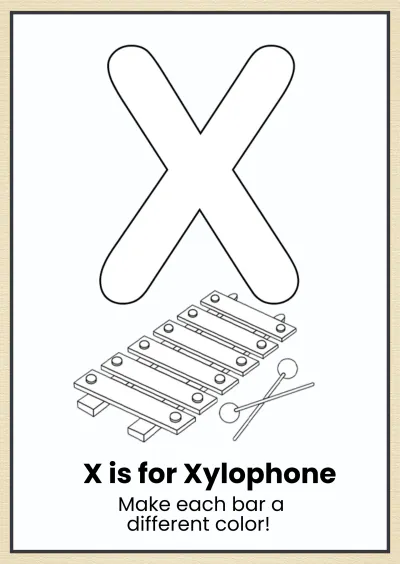 Free Modern Alphabet Coloring Book Template to Edit Online