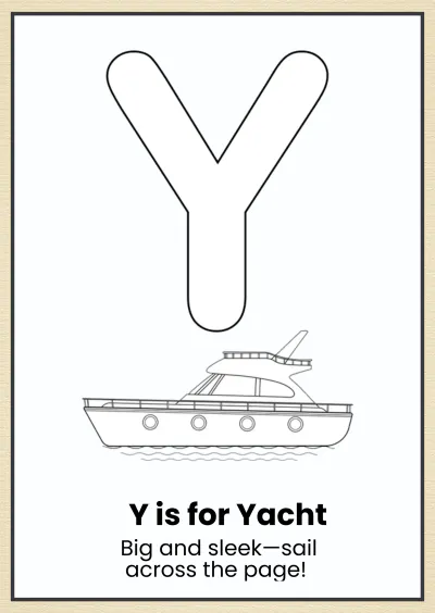 Free Modern Alphabet Coloring Book Template to Edit Online