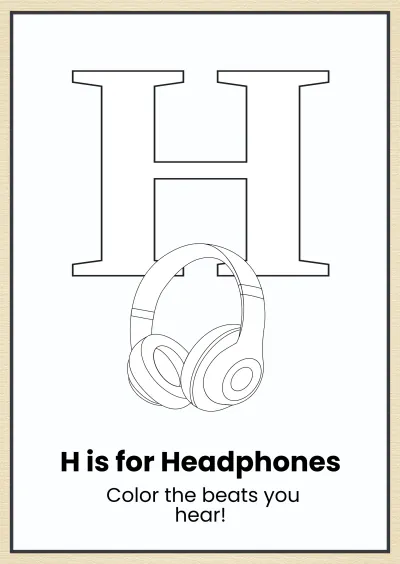 Free Modern Alphabet Coloring Book Template to Edit Online