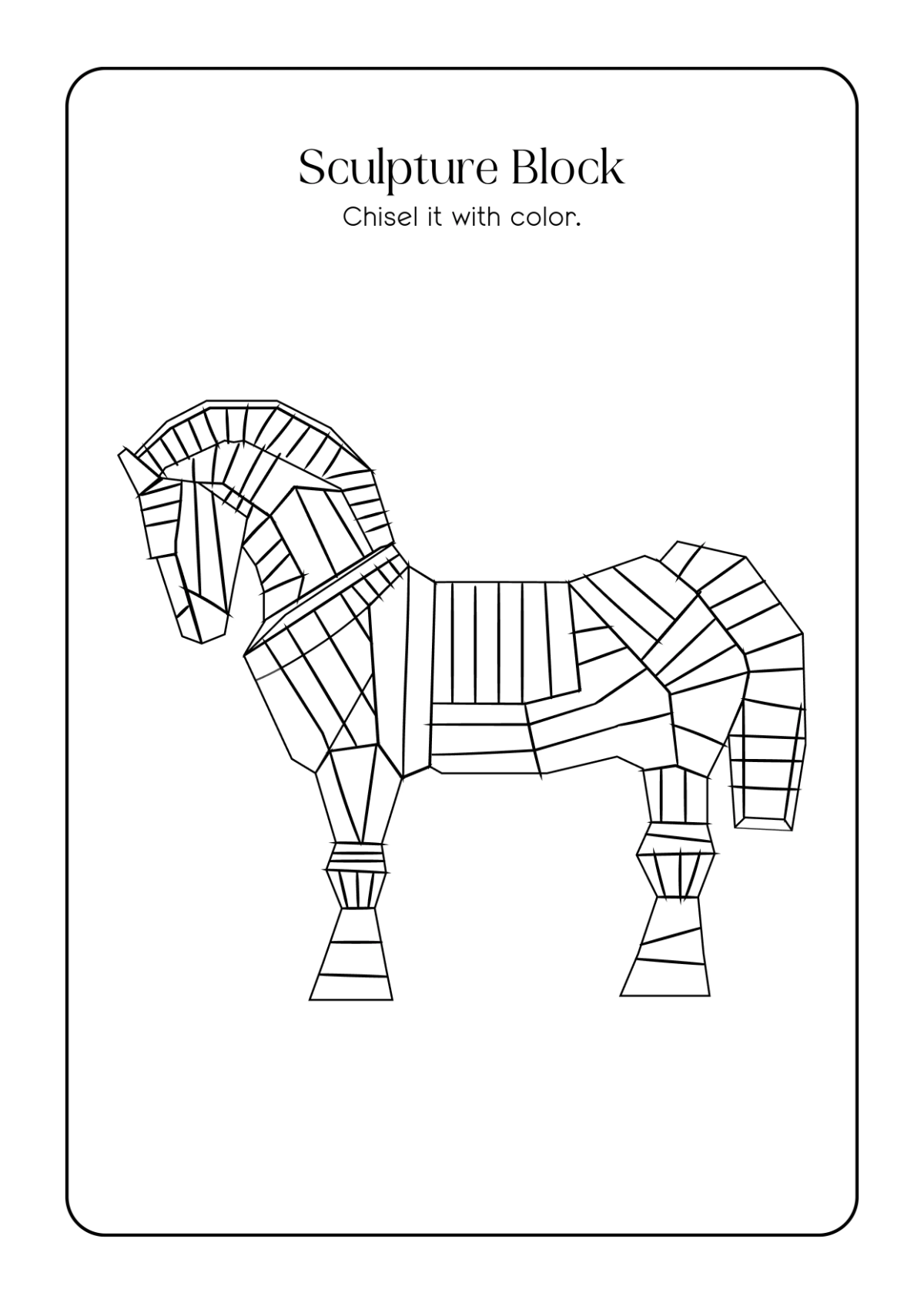 Free Art Coloring Book Template to Edit Online