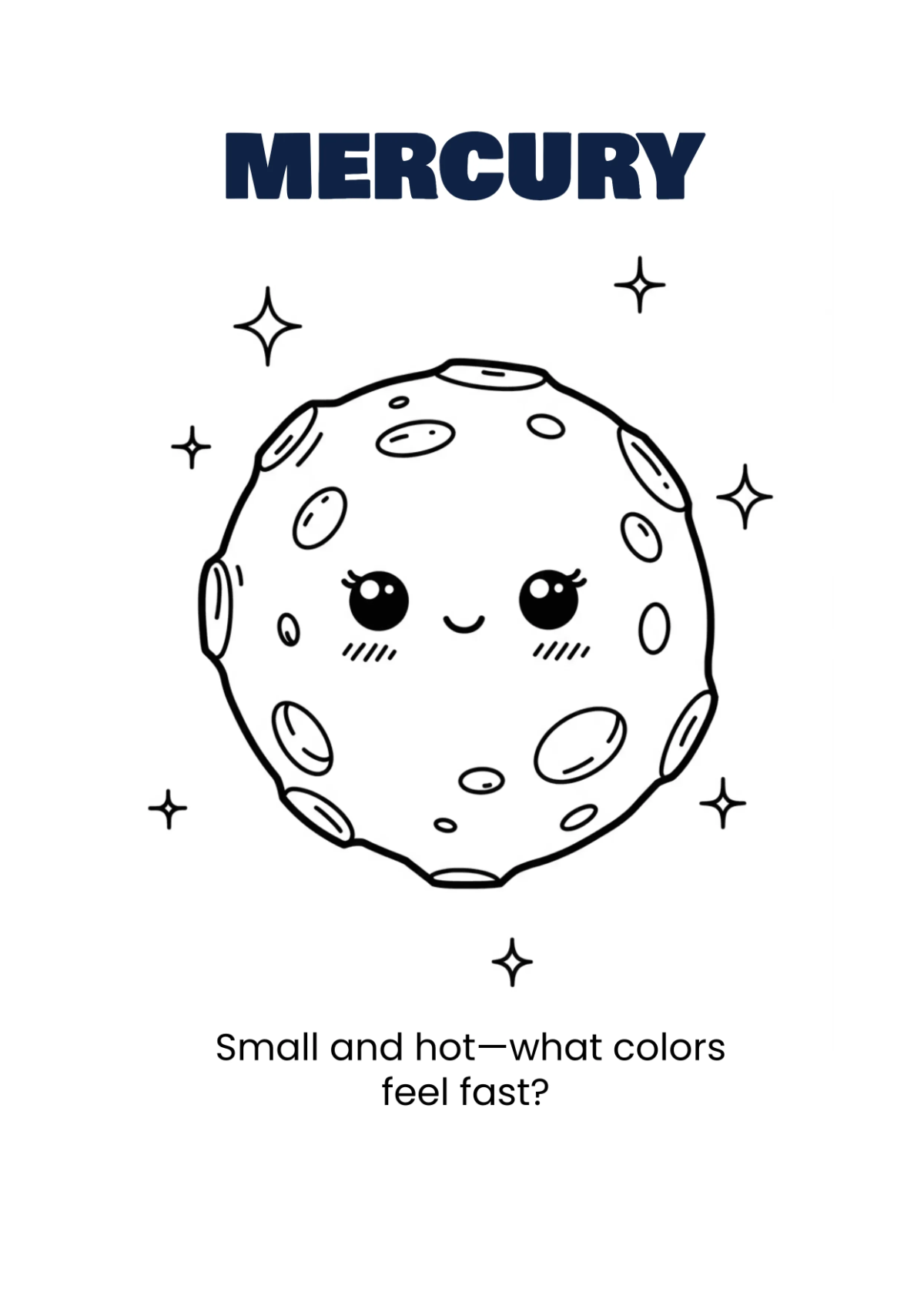 Free Planets Coloring Book Design Template to Edit Online