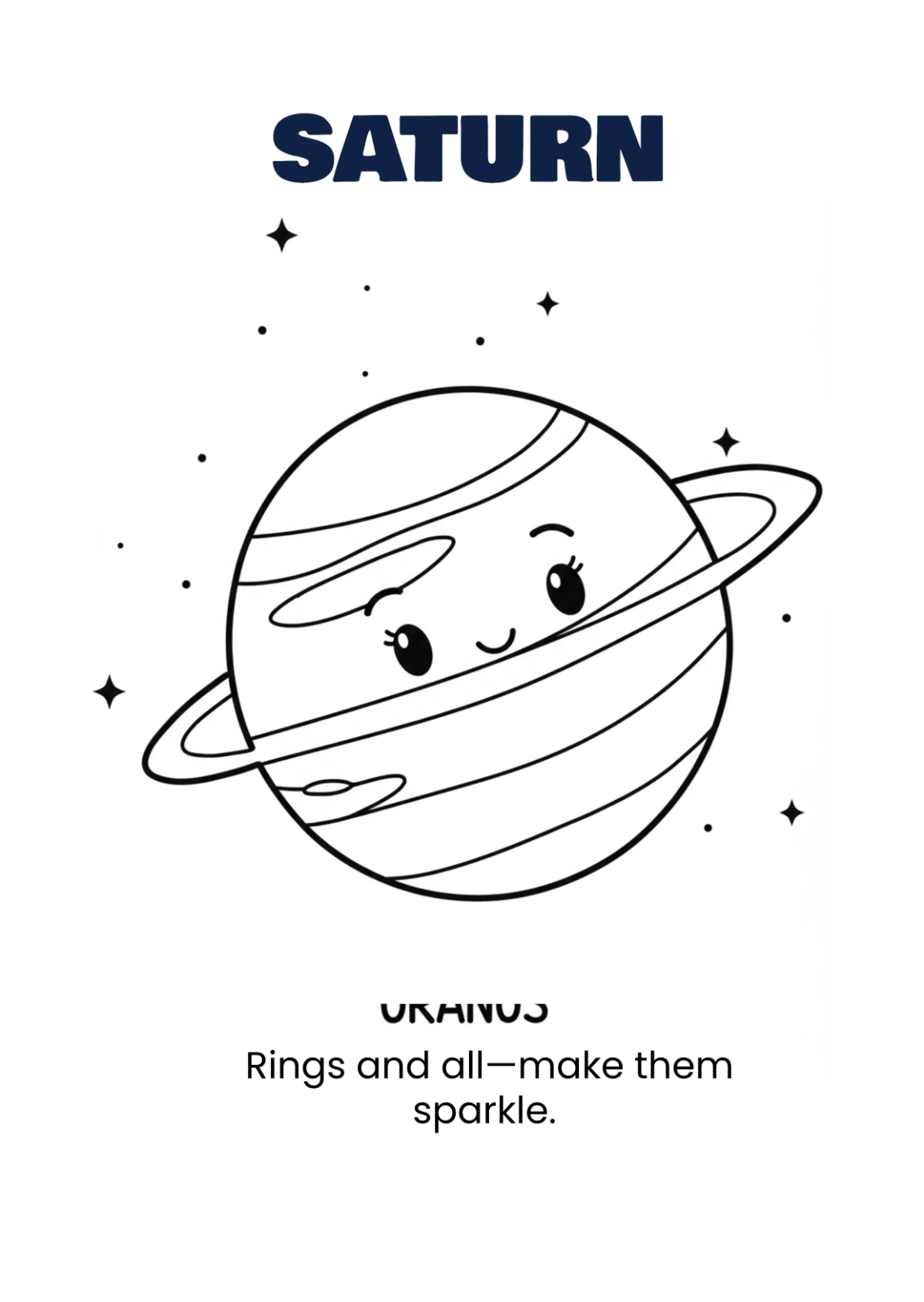Free Planets Coloring Book Design Template to Edit Online