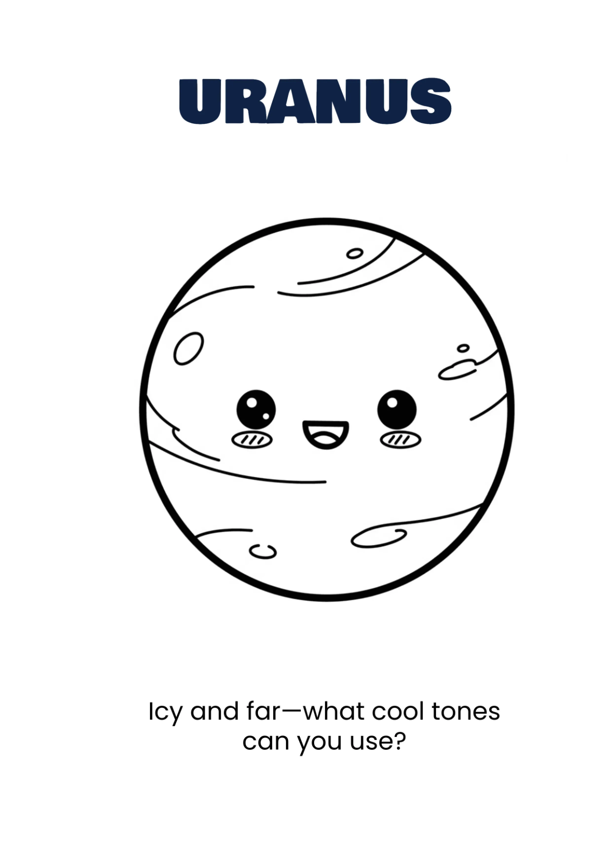 Free Planets Coloring Book Design Template to Edit Online