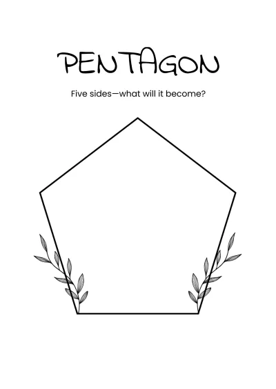 Free Shapes Coloring Book for Kindergarten Template to Download to Edit Online