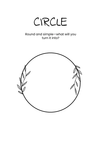 Free Shapes Coloring Book for Kindergarten Template to Download to Edit Online