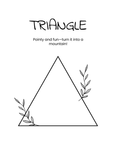 Free Shapes Coloring Book for Kindergarten Template to Download to Edit Online