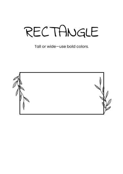 Free Shapes Coloring Book for Kindergarten Template to Download to Edit Online