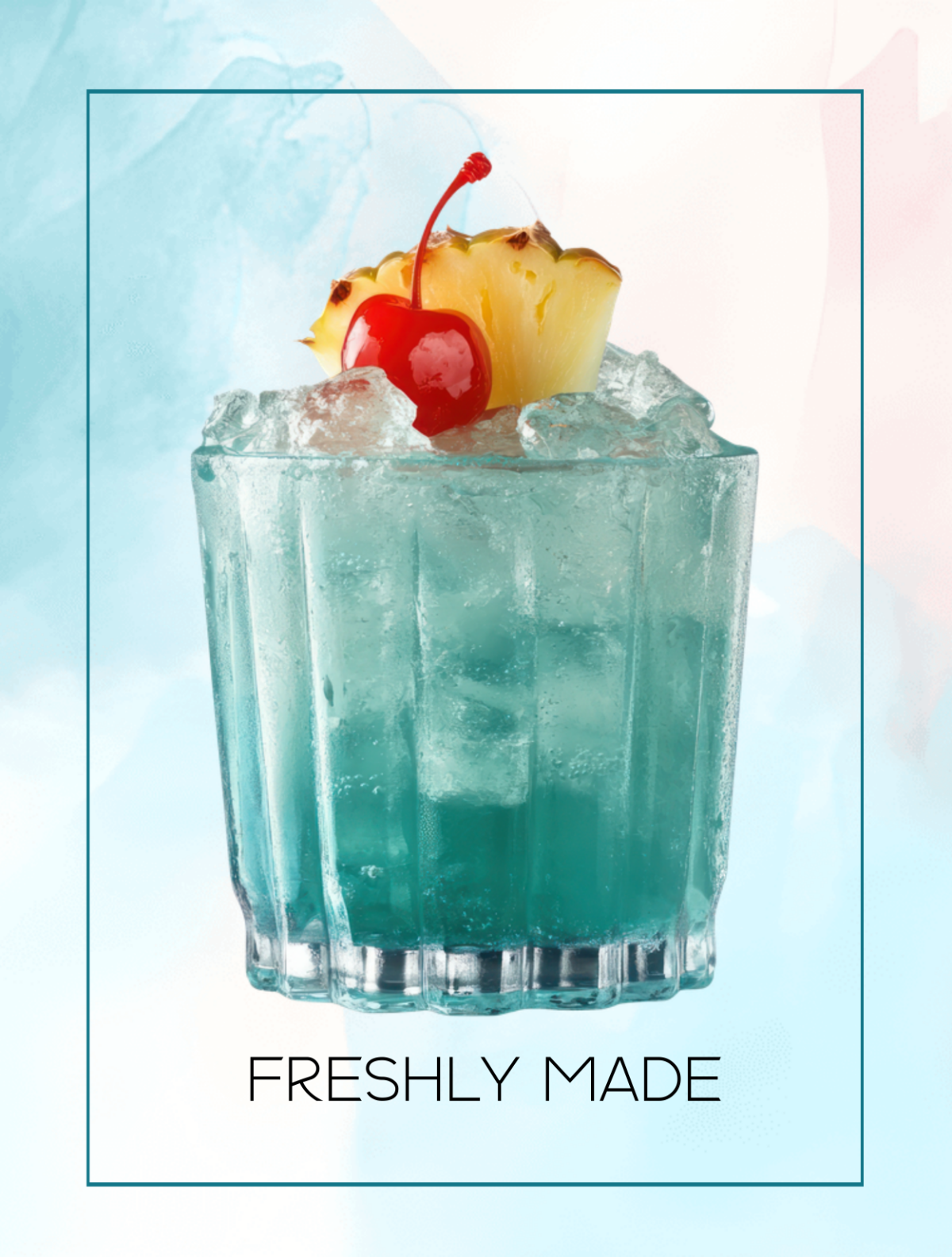 Free Watercolor Pastel Color Photo Template to Edit Online