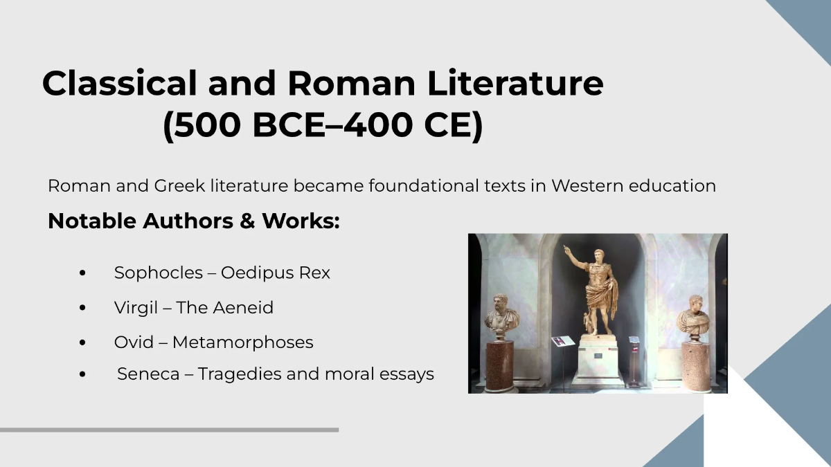 Free Classic Timeline Presentation Template to Edit Online